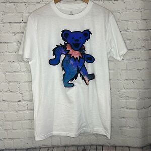 Ripple Junction Grateful Dead Women's Short Sleeve T-Shirt Dancing Bear Space Me